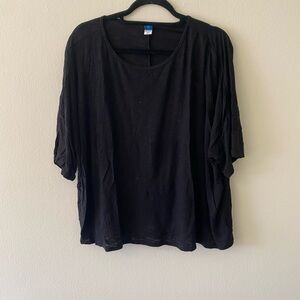 Black Oversized T-Shirt